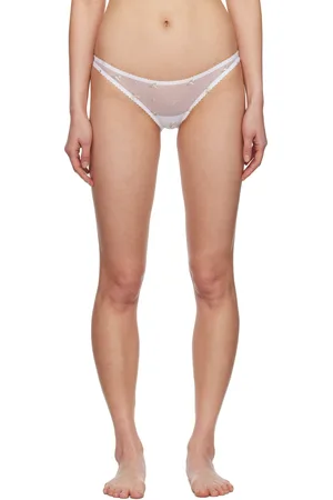 Yasmine Eslami White Rebecca Mini Thong