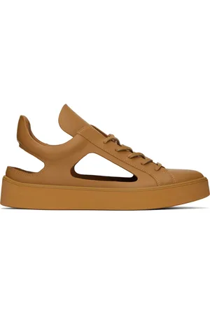 Ecco Tan Kostas Murkudis Edition Cutout Sneakers