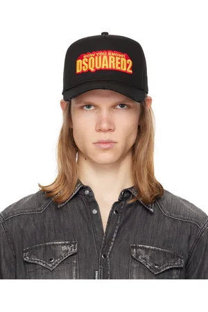 Dsquared2 Black Logo Patch Cap