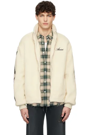 AMIRI Off-White Bones Fleece Jacket
