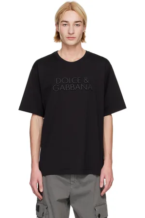 Dolce & Gabbana Black Cotton T-shirt