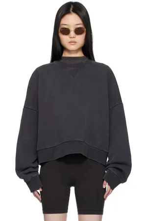 Entire Studios Navy Box Crew Sweatshirt