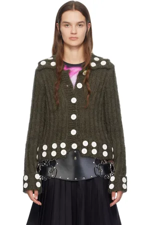Chopova Lowena Gray Starboard Cardigan