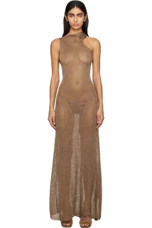 AYA MUSE Brown Tera Maxi Dress