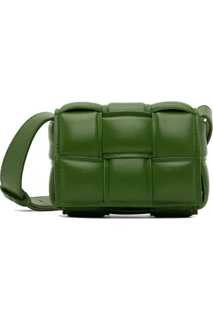 Bottega Veneta Green Candy Padded Cassette Bag