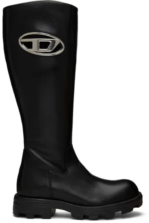 Diesel Black D-Hammer Hb D W Tall Boots
