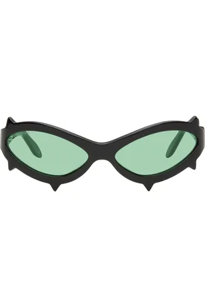 MAUSTEIN SSENSE Exclusive Black Spike Sunglasses