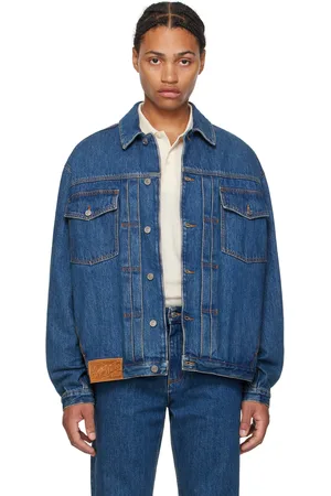Bally Blue Logo Patch Denim Jacket