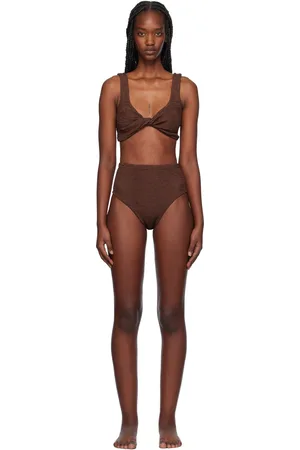 Hunza G Brown Jamie Bikini