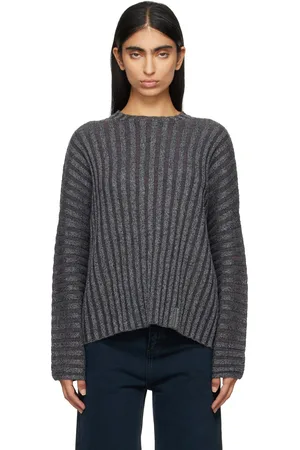 ECKHAUS LATTA Gray Keyboard Sweater