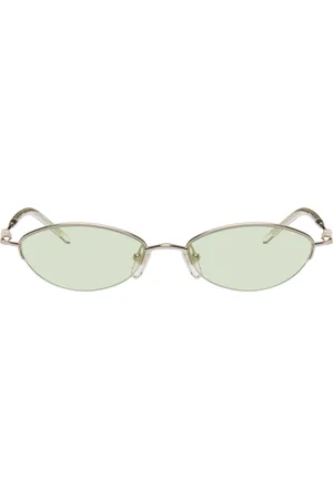 BONNIE CLYDE Gold Metal Jewel Sunglasses