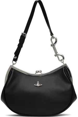 Vivienne Westwood Black Charm Frame Bag