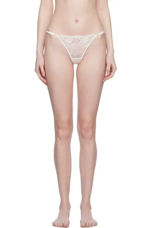 FLEUR DU MAL White Bella Thong