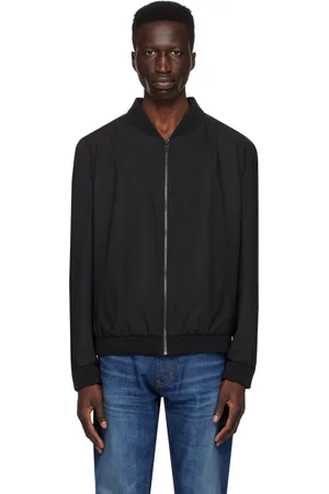 HUGO BOSS Black Plaque Bomber Jacket