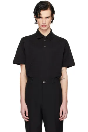 Givenchy Black Classic Fit Polo