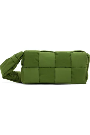 Bottega Veneta Khaki Padded Tech Cassette Bag