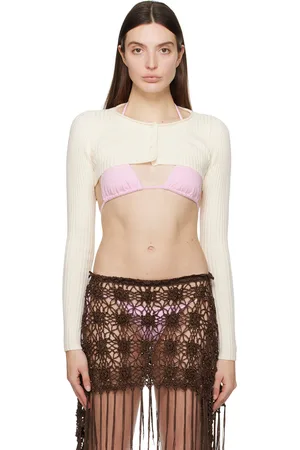 Frankies Bikinis Off-White Nina Cardigan