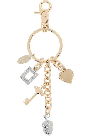 Vivienne Westwood Gold & Silver Multi Charm Keychain