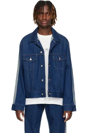 Maison Margiela Navy Sports Denim Jacket
