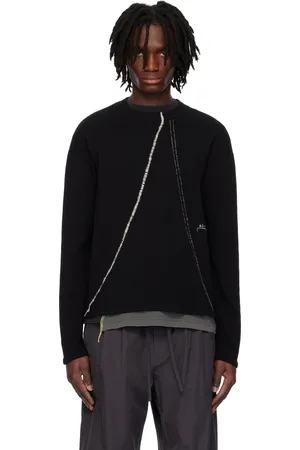 A-cold-wall* Black Millbank Knit Sweater