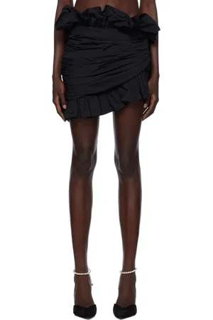AREA Ruffle Miniskirt