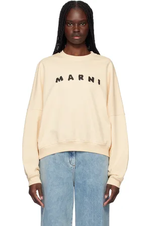 Marni Beige Crewneck Sweatshirt