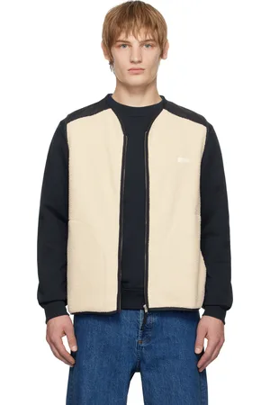 A.P.C. Off-White Nate Brodé Vest