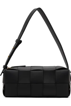 Bottega Veneta Black Brick Cassette Bag