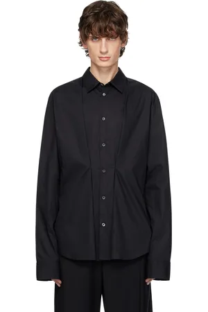 ANN DEMEULEMEESTER Thorben Double Closure Fitted Shirt