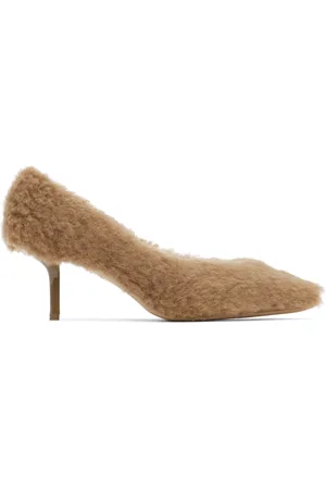 Max Mara Tan Teddy Pumps
