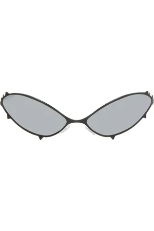 MAUSTEIN Black Metal Spike Sunglasses