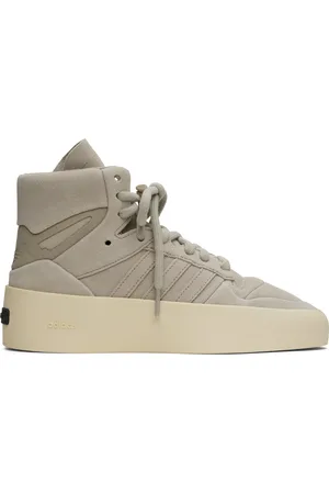 FEAR OF GOD Taupe adidas Originals Edition 86 Hi Sneakers