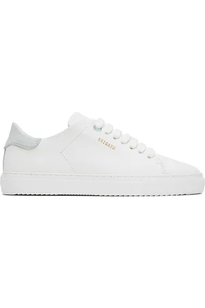 Axel Arigato White & Green Clean 90 Sneakers