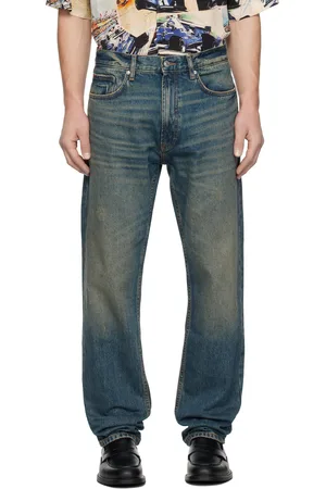 HUGO BOSS Blue Straight-Leg Jeans