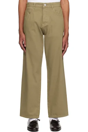 Rohe Taupe Relaxed Leg Jeans