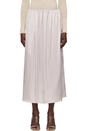 Baserange Purple City Midi Skirt