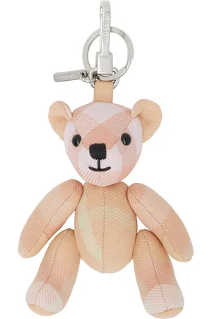 Burberry Pink Thomas Bear Charm Keychain