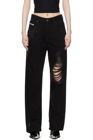 Diesel Black 1999 D-Reggy 09k35 Regular Jeans