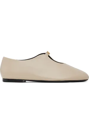 Givenchy Beige 4G Liquid Ballerina Flats