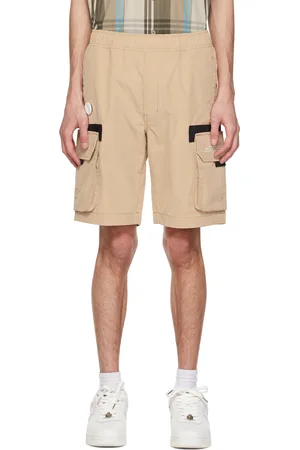 A Bathing Ape Beige Cargo Pocket Shorts