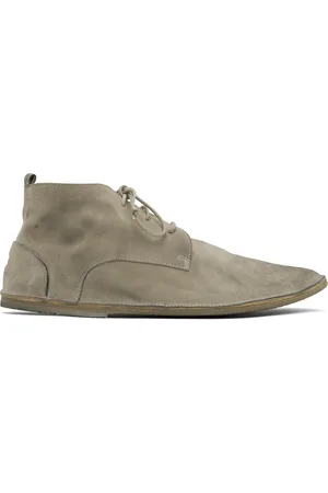 MARSÈLL SSENSE Exclusive Gray Strasacco Ankle Boots