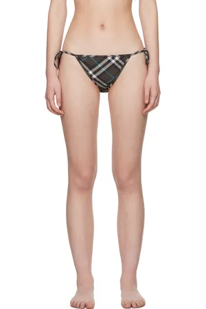 Burberry Brown Check Bikini Bottom