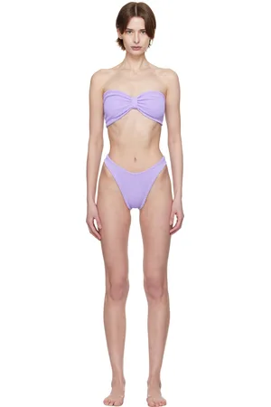 Hunza G Purple Jean Bikini