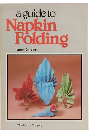 Climax A Guide To Napkin Folding — 2nd Edition