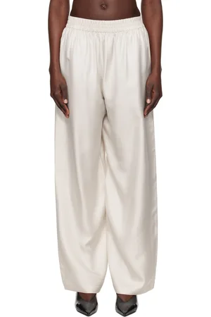Lisa Yang Off-White Wide-Leg Lounge Pants