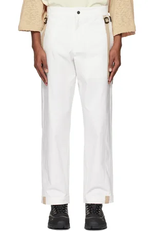 A.A. Spectrum White Blinders Trousers