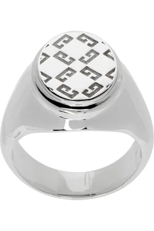 Givenchy Silver 2G Ring