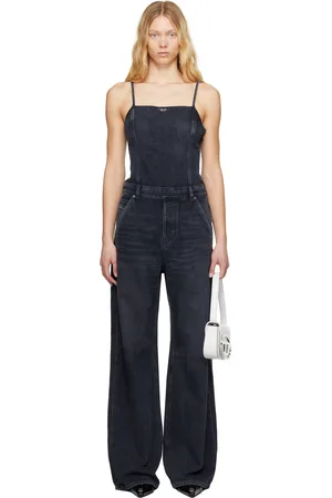 Diesel Black De-Vors Denim Jumpsuit