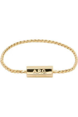 A.P.C. Gold Angle Bracelet