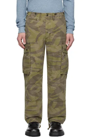 Ralph Lauren Khaki Camo Twill Cargo Pants